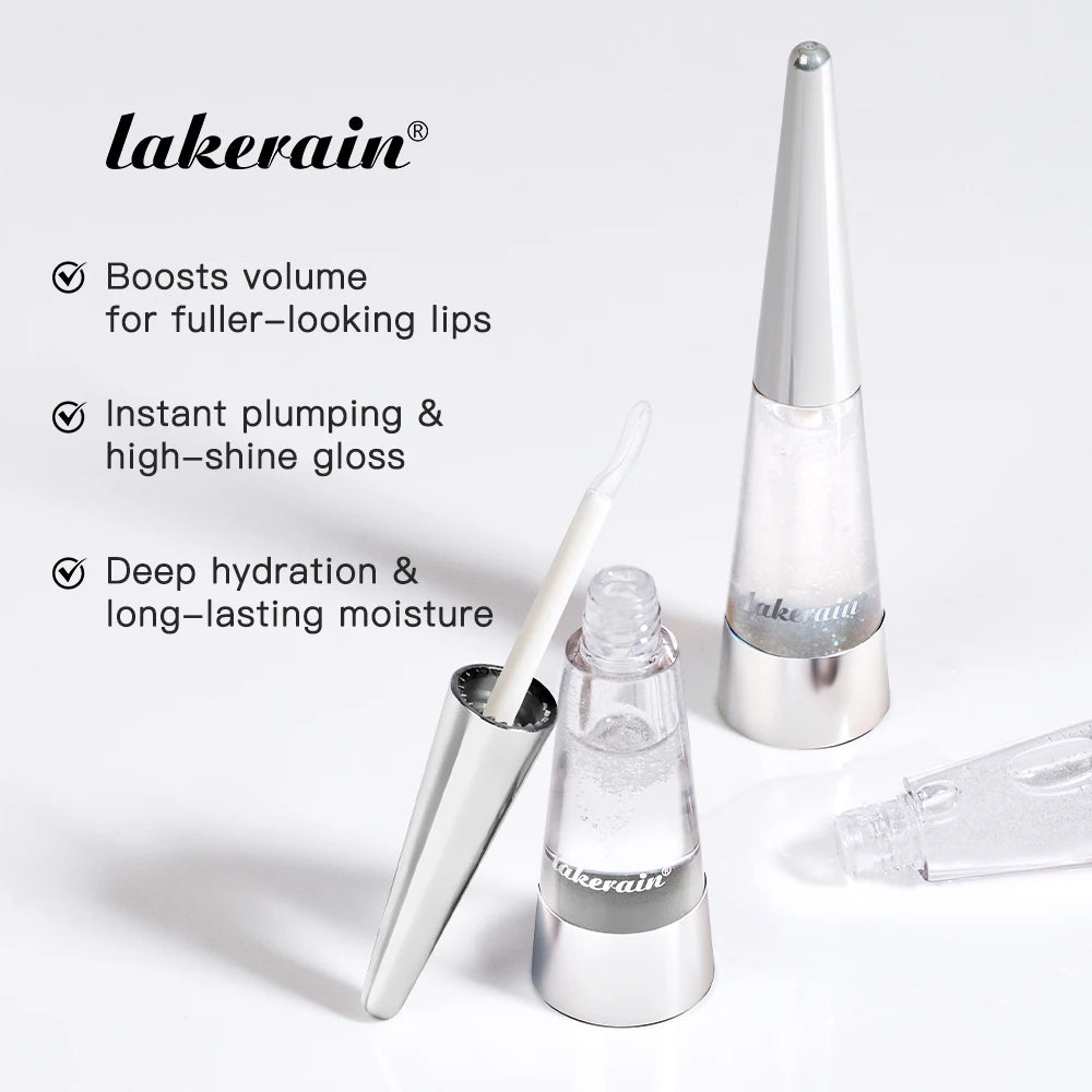 Lip Plumper and Volumizing Lip Gloss Serum for Fuller Looking Lips