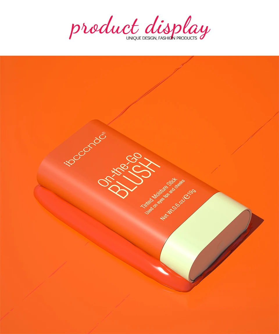 Tinted Moisture Blush Stick Cream Color Changing Face Makeup