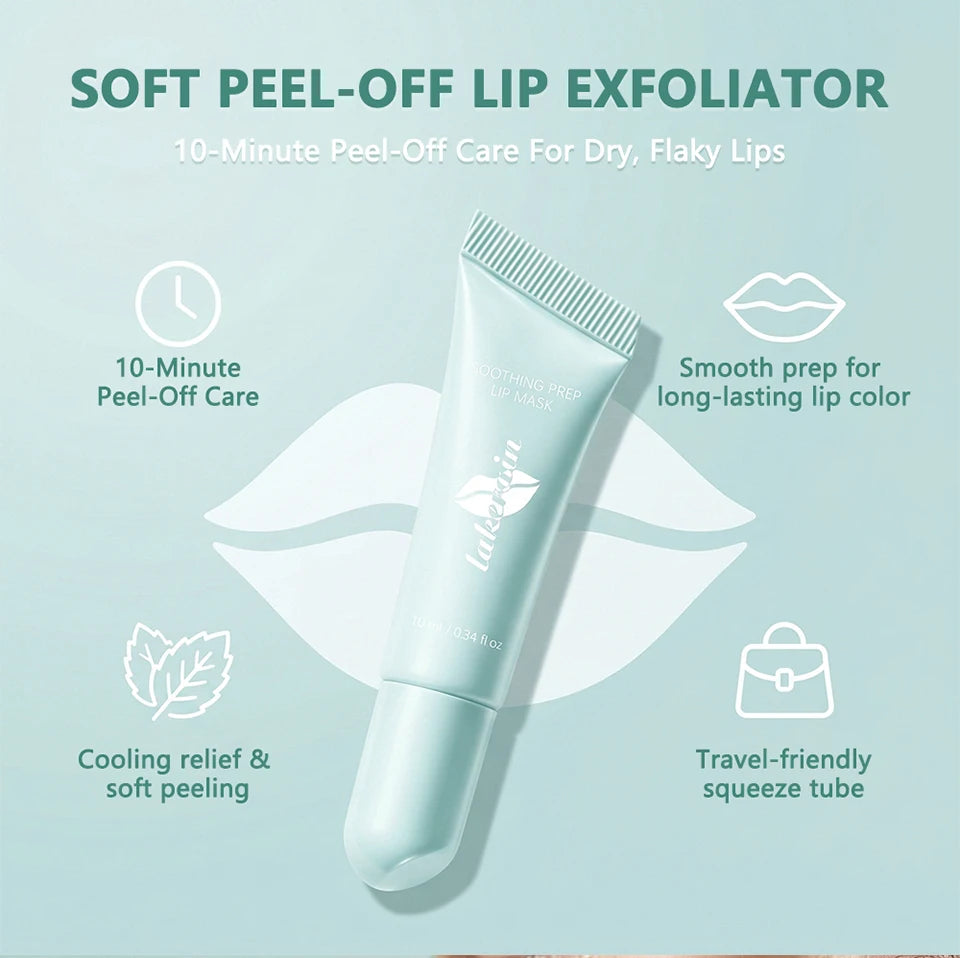 Cooling Peel Off Lip Mask Hydrating Lip Balm for Dry Lips