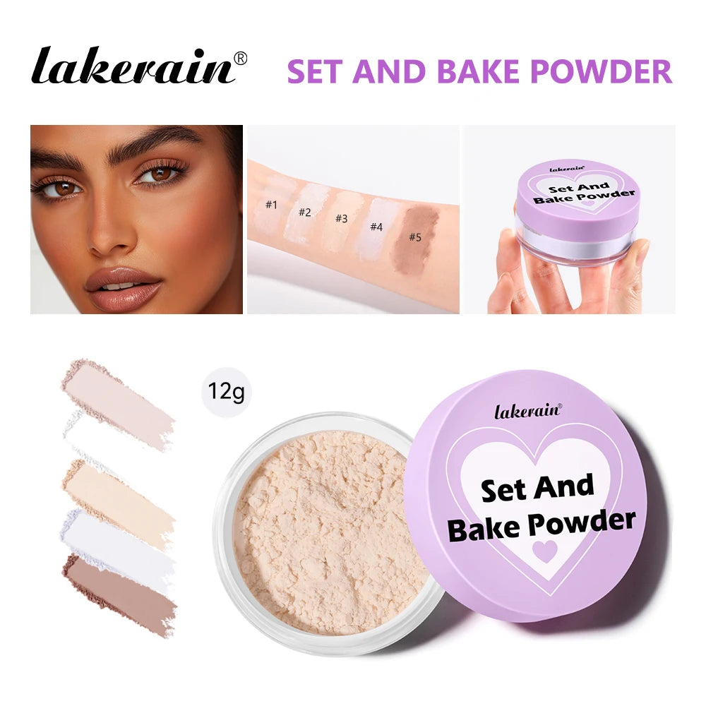 Loose Setting Powder Translucent Baking Face Powder