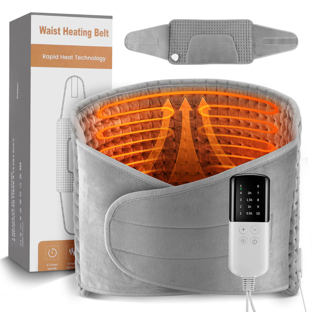 Electric Heating Pad with Hand Pockets Waist Heated Wrap