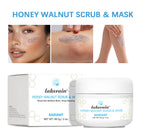 Honey Walnut Facial Scrub and Exfoliating Face Mask