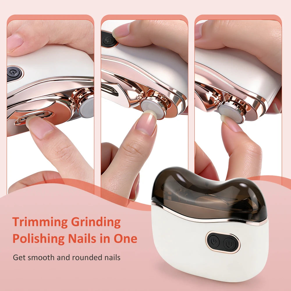 Electric Nail Clipper and Automatic Nail Grinder Trimmer - 12