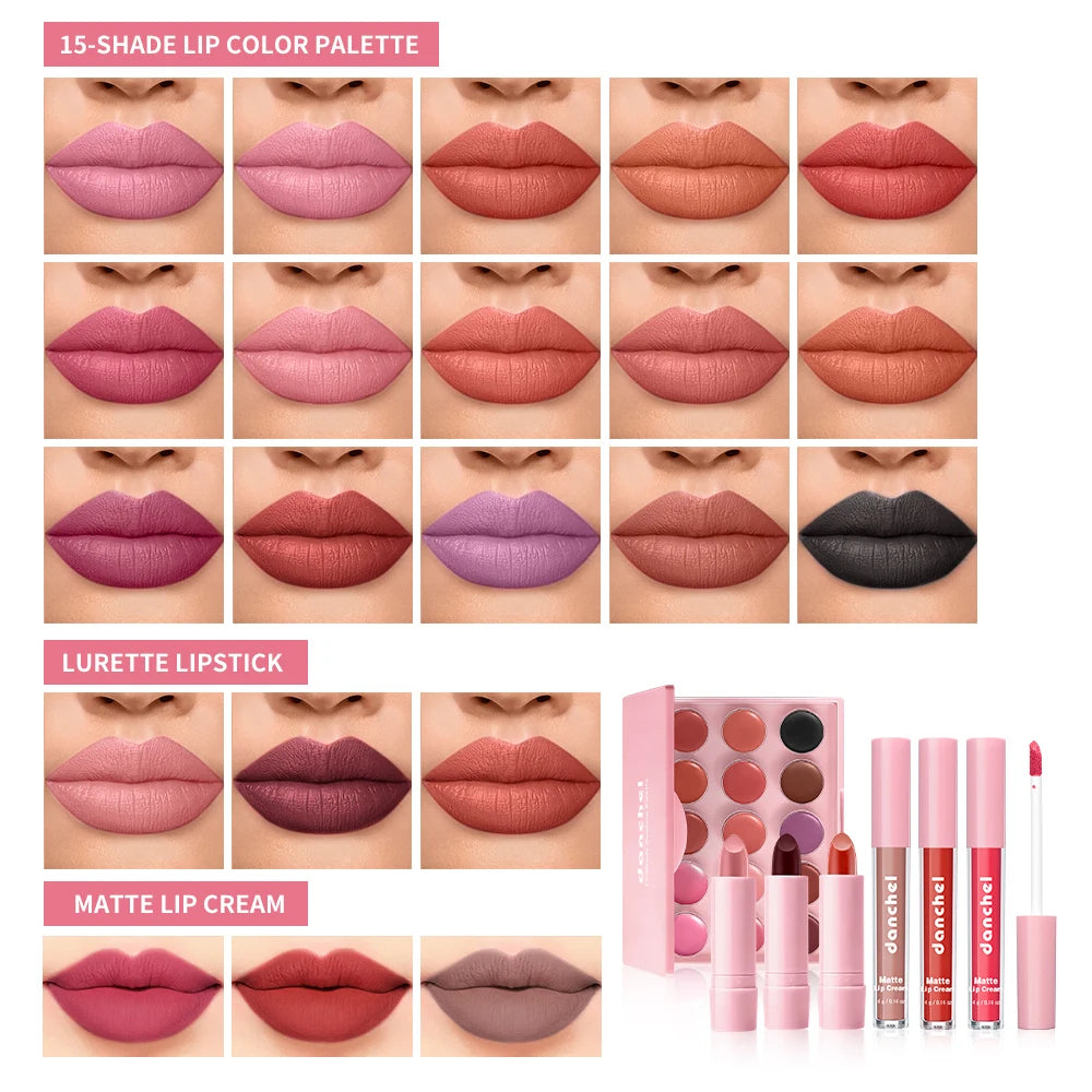 Full Face Makeup Kit and Cosmetic Palette Set