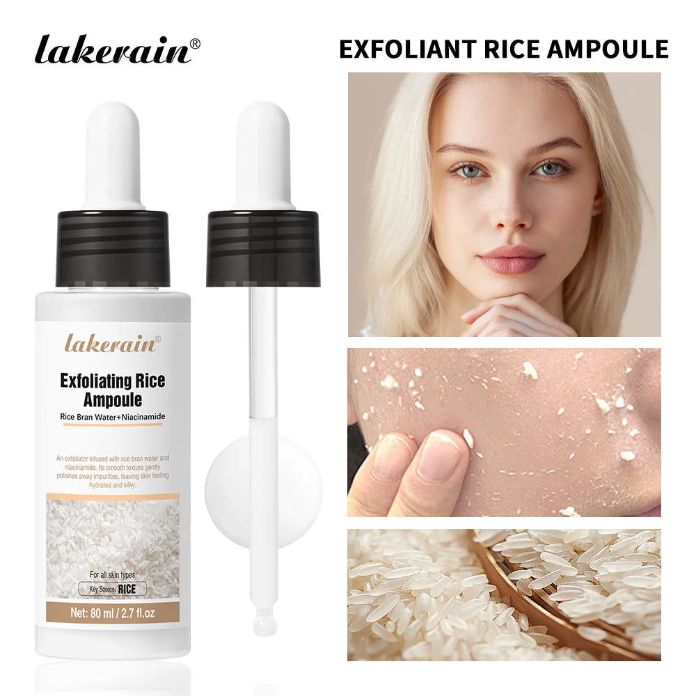Rice Exfoliating Essence Face Peeling Serum for Brightening Skin