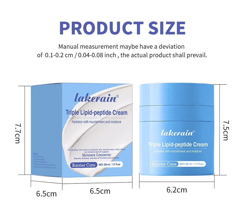 Triple Lipid Peptide Cream Moisturizing Face Moisturizer