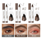 Liquid Eyebrow Pencil Multi Fork Tattoo Pen for Natural Brows