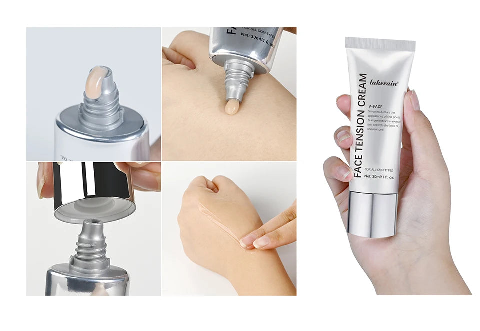 Face Tension Cream Pore Minimizer and Skin Tightening Primer