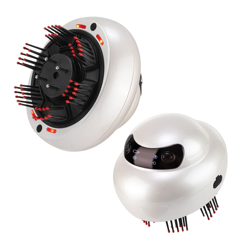 Electric Scalp Massager and Hair Oil Applicator Brush - 20