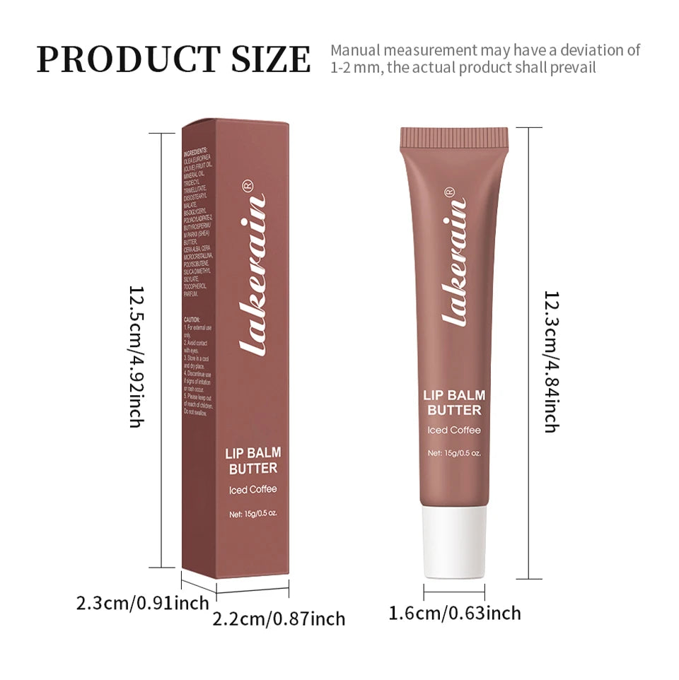 Hydrating Lip Balm Butter Moisturizing Lip Glow Oil