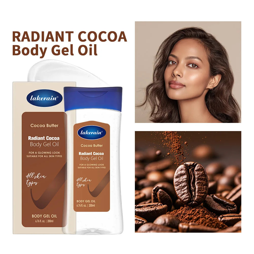 Radiant Body Gel Oil Hydrating Shimmer Moisturizing Skin Care Treatment