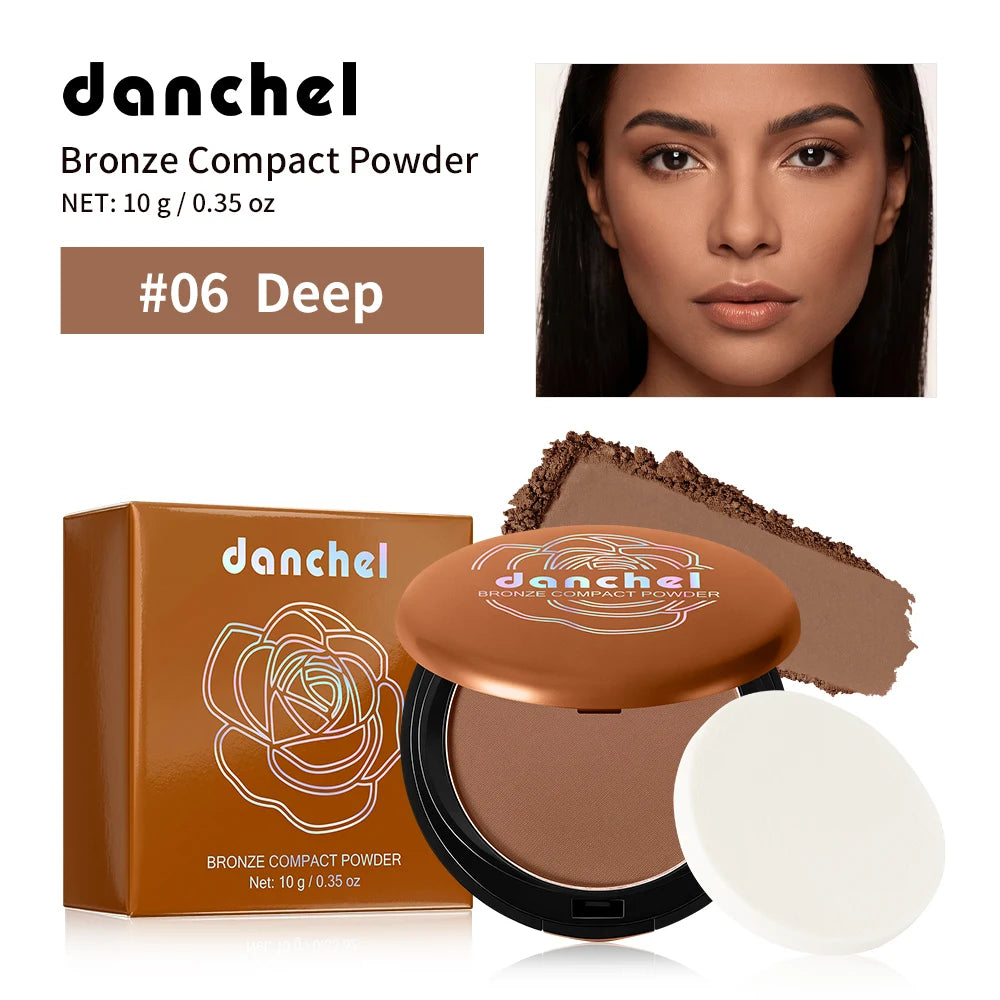 Matte Bronze Pressed Powder Contour and Setting Face Powder - 24