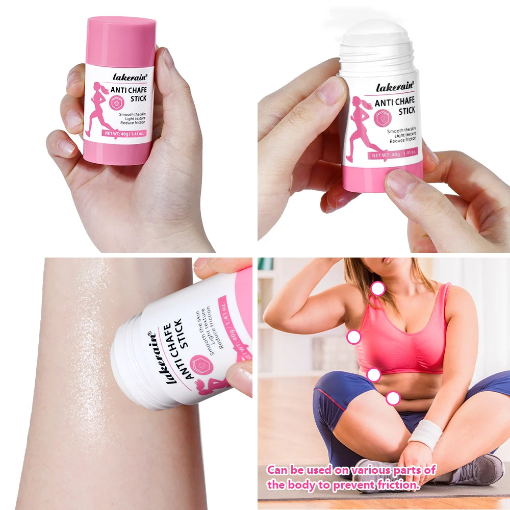 Anti Chafing Stick Friction Reducing Balm for Skin Protection