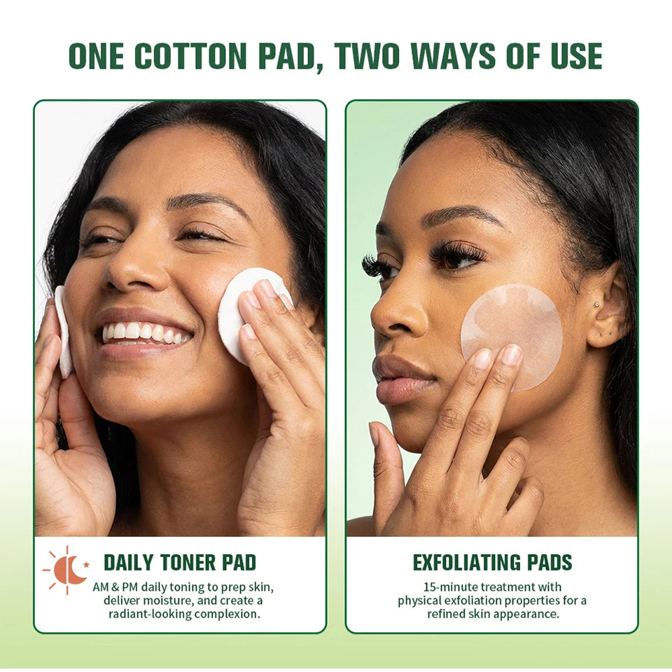 Nicotinamide Toner Pads Brightening Facial Treatment Mask - 10