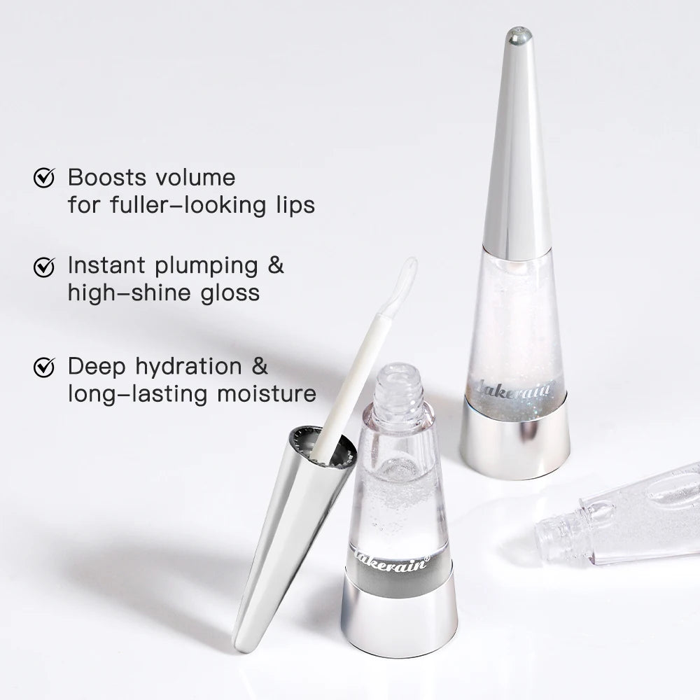 Instant Lip Plumper Gloss Hydrating Lip Volumizer Serum - 2