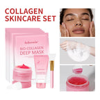 Collagen Skincare Set Facial Moisturizer and Deep Hydration Mask