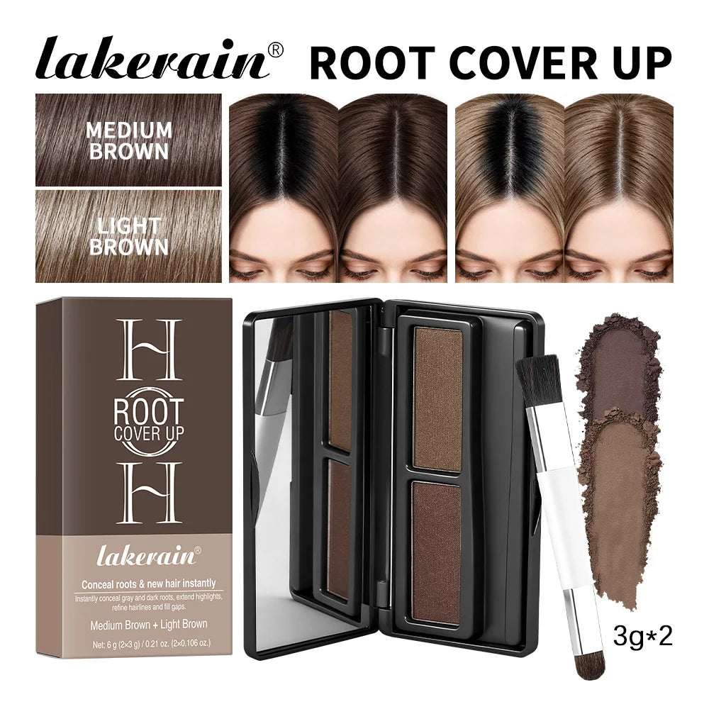 Hair Root Cover Up Powder and Hairline Shadow Concealer - 24
