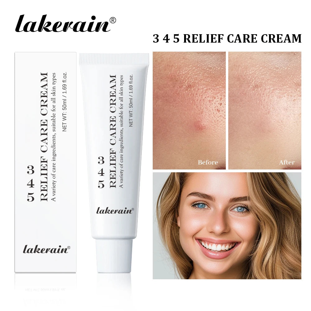 345 Relief Care Cream Moisturizing Facial Repair Lotion