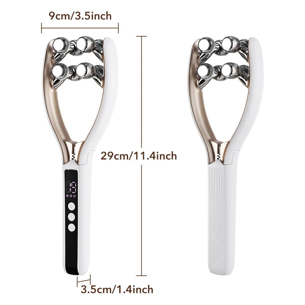 Electric Facial Massager Roller Skin Tightening Contouring Beauty Tool - 15
