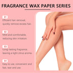 Hair Removal Wax Strips Full Body Depilatory Strips