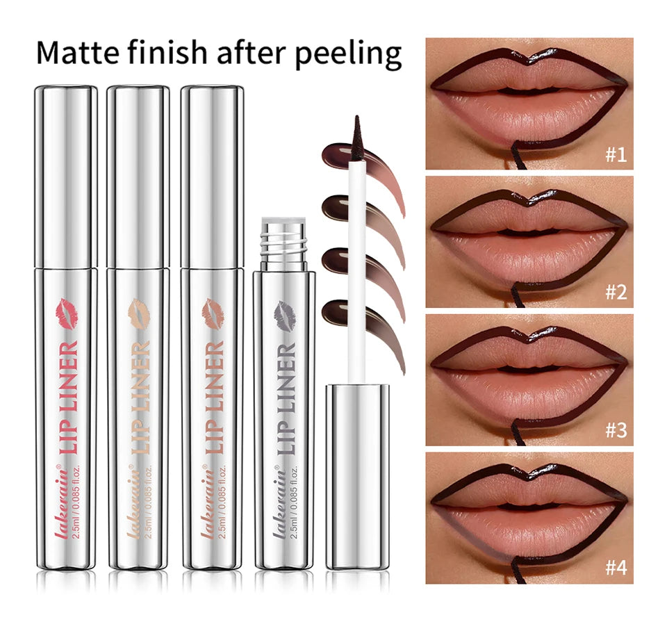 Peel Off Lip Liner Tattoo Lip Stain Waterproof Smudge Proof Liner