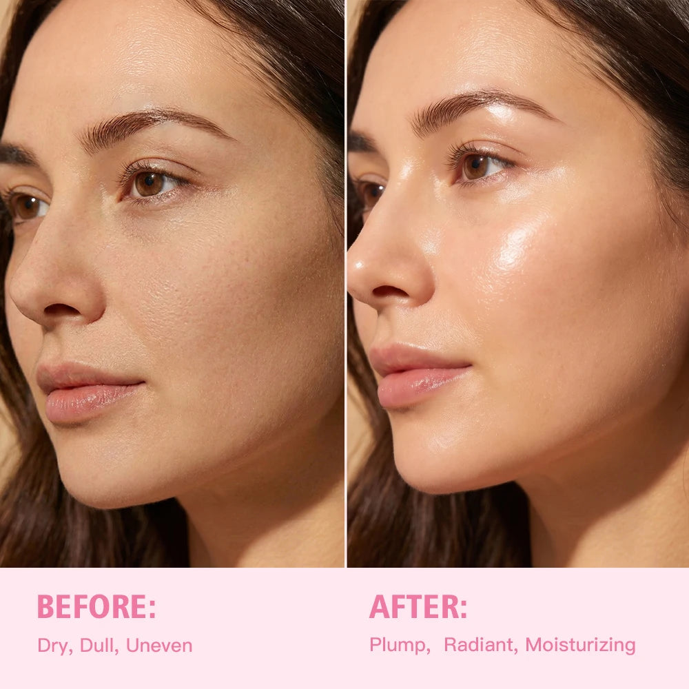 PDRN Pink Peptide Serum and Collagen Balm Set Facial Skin Care