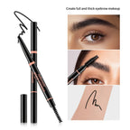 Waterproof Eyebrow Pencil Triangular Brow Definer Makeup Pen
