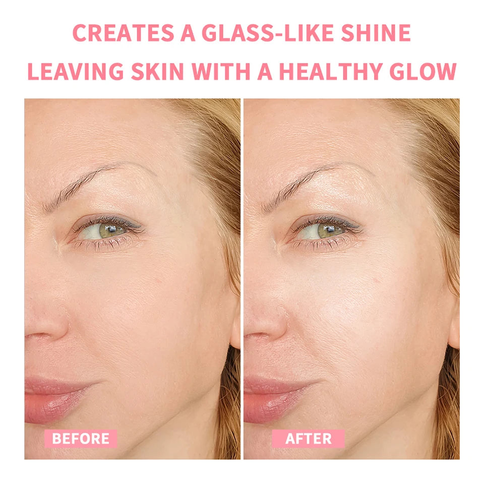 PDRN Pink Peptide Serum and Collagen Balm Set Face Hydration Treatment