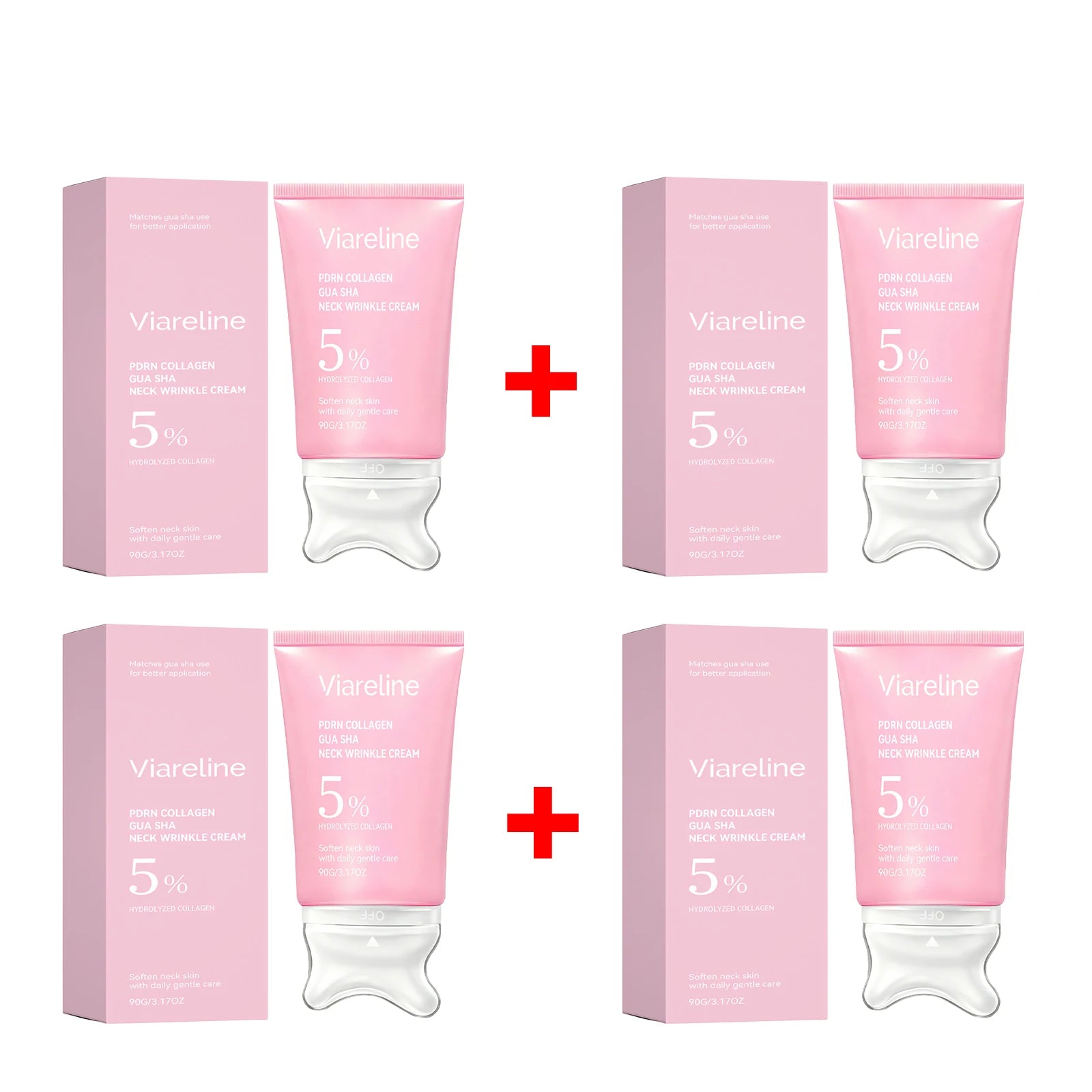 Collagen Neck Cream and Anti Wrinkle Massager for Firming Skin - 13