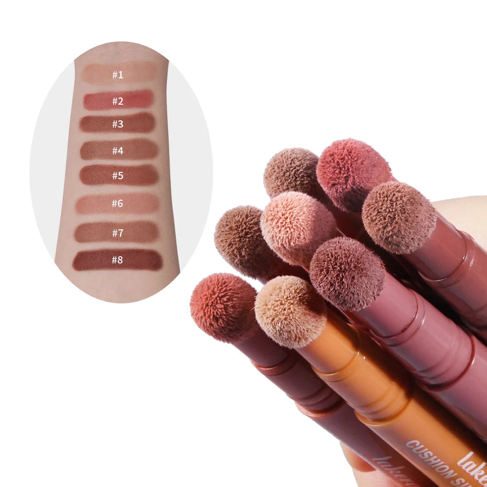 2 in 1 Air Cushion Lip Cream and Blush Waterproof Matte Lip Tint - 6