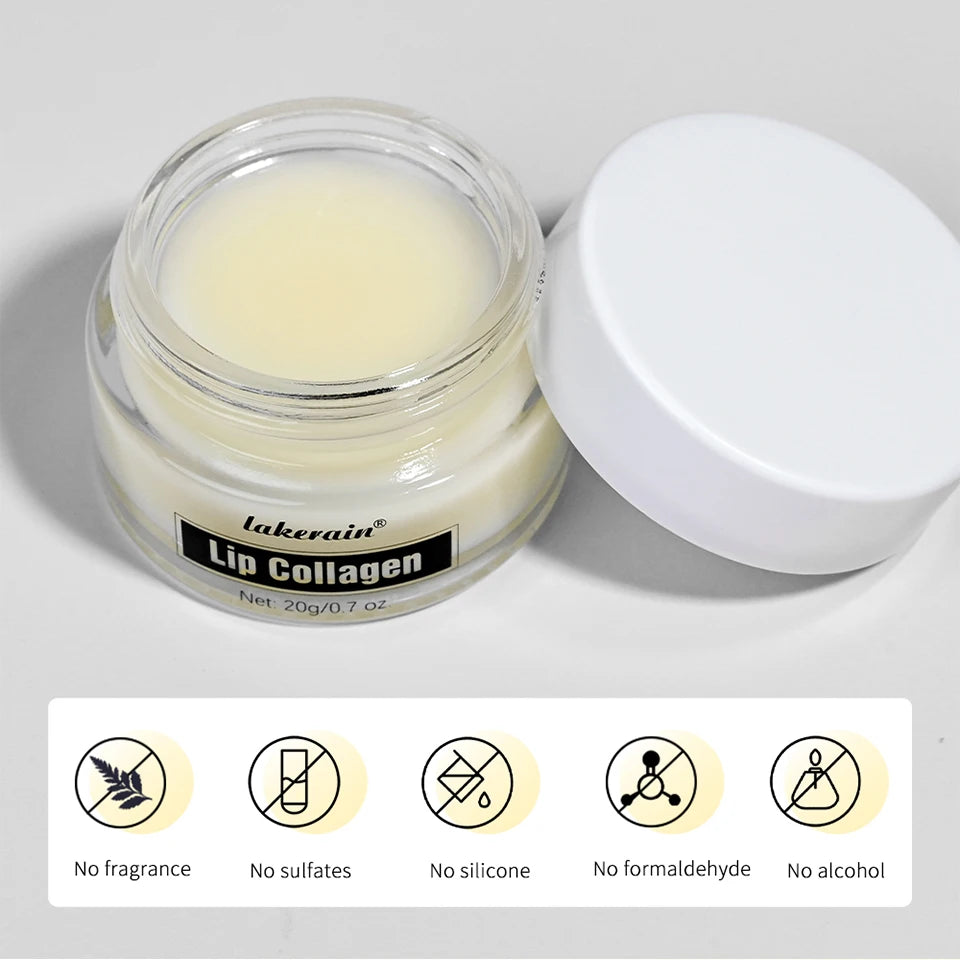 Collagen Lip Mask and Moisturizing Lip Treatment
