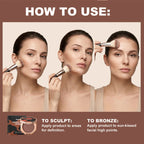 Mousse Cream Bronzer Sculpting Face Contour Makeup