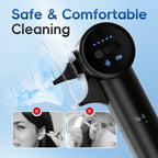 Electric Ear Wax Removal Kit and Ear Irrigation Cleaner Tool