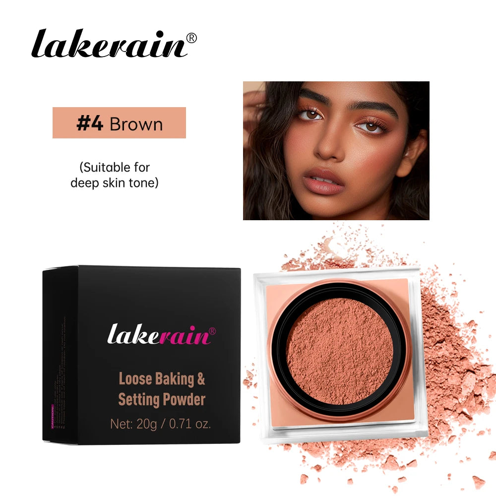 Matte Loose Setting Powder and Finishing Powder for Flawless Skin - 18