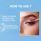 Long Lasting Eyeshadow Stick Waterproof Creamy Eye Shadow Pencil
