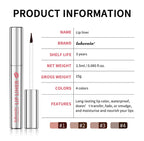 Peel Off Lip Liner Tattoo Lip Stain Waterproof Smudge Proof Liner
