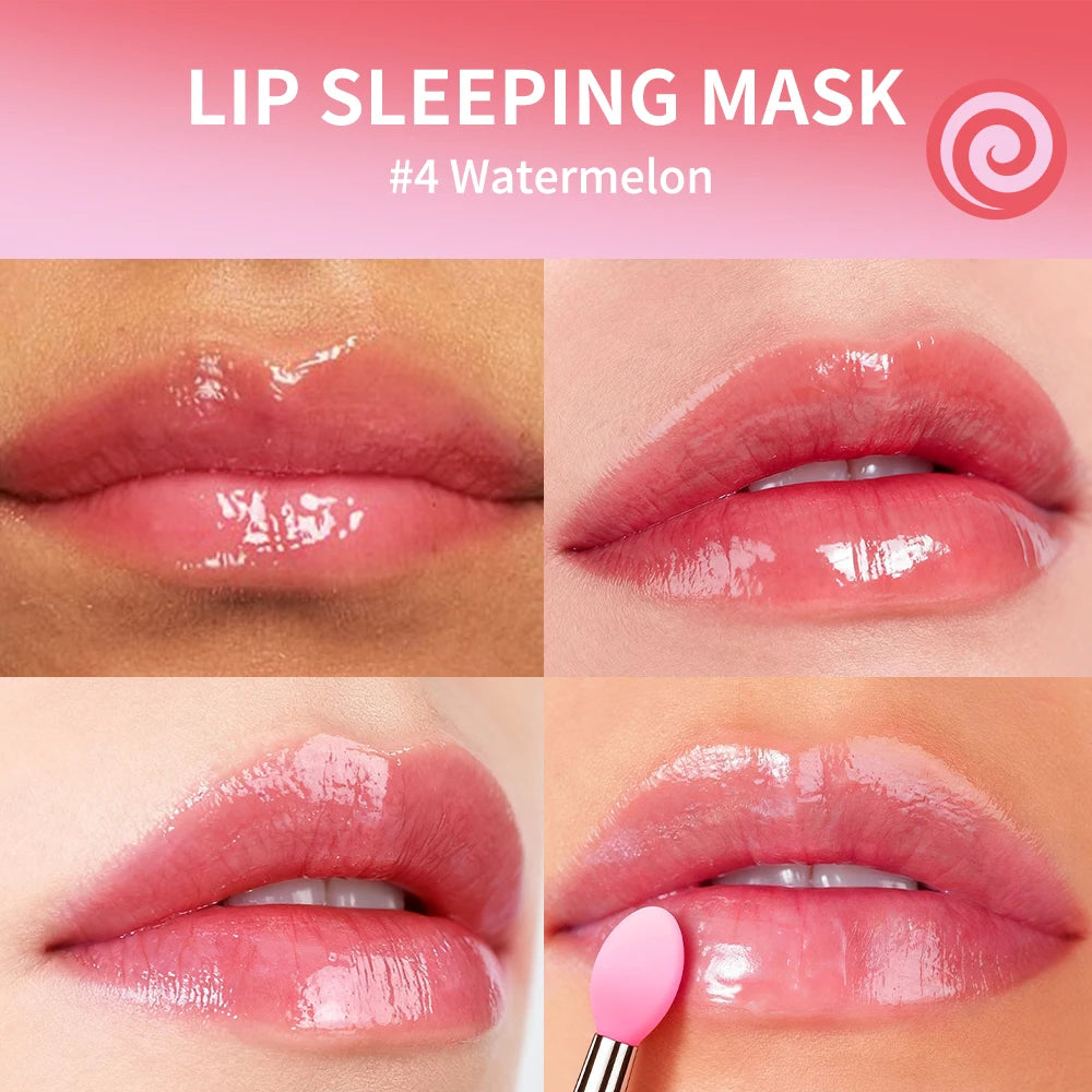 Lip Sleeping Mask Moisturizing Overnight Lip Balm Treatment