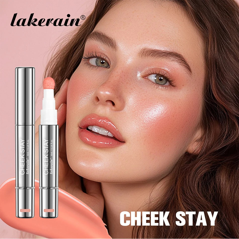 Liquid Blush Stick Sponge Tip Face Makeup Blusher - 7