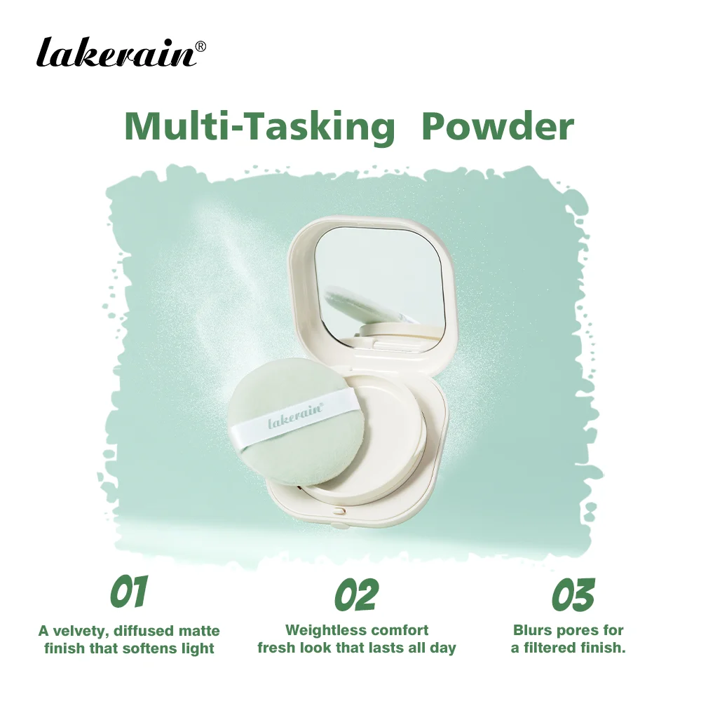 Matte Loose Powder Setting Powder for Oil Control and Flawless Finish