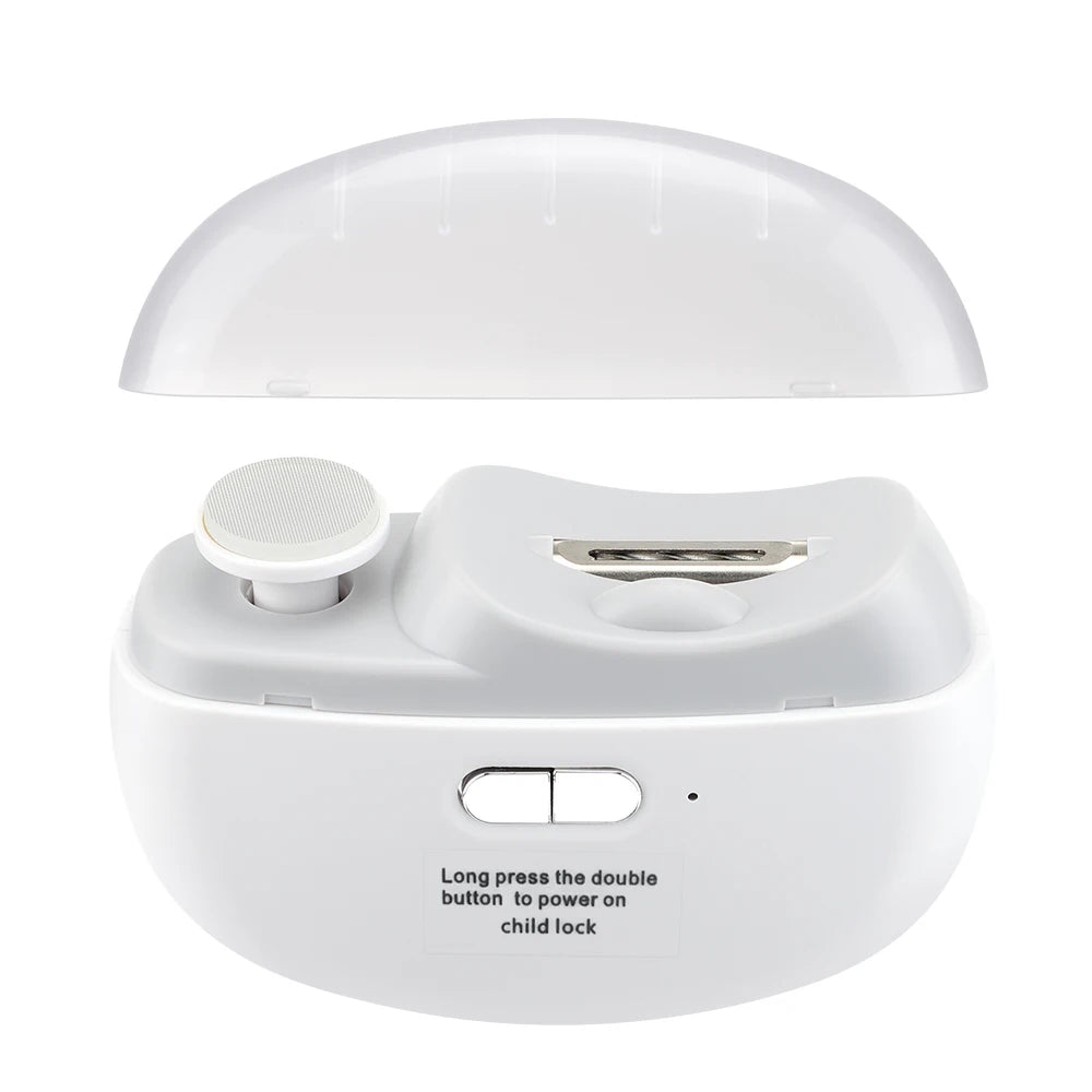 Electric Nail Clipper and Trimmer 2 in 1 Automatic Nail Grinder