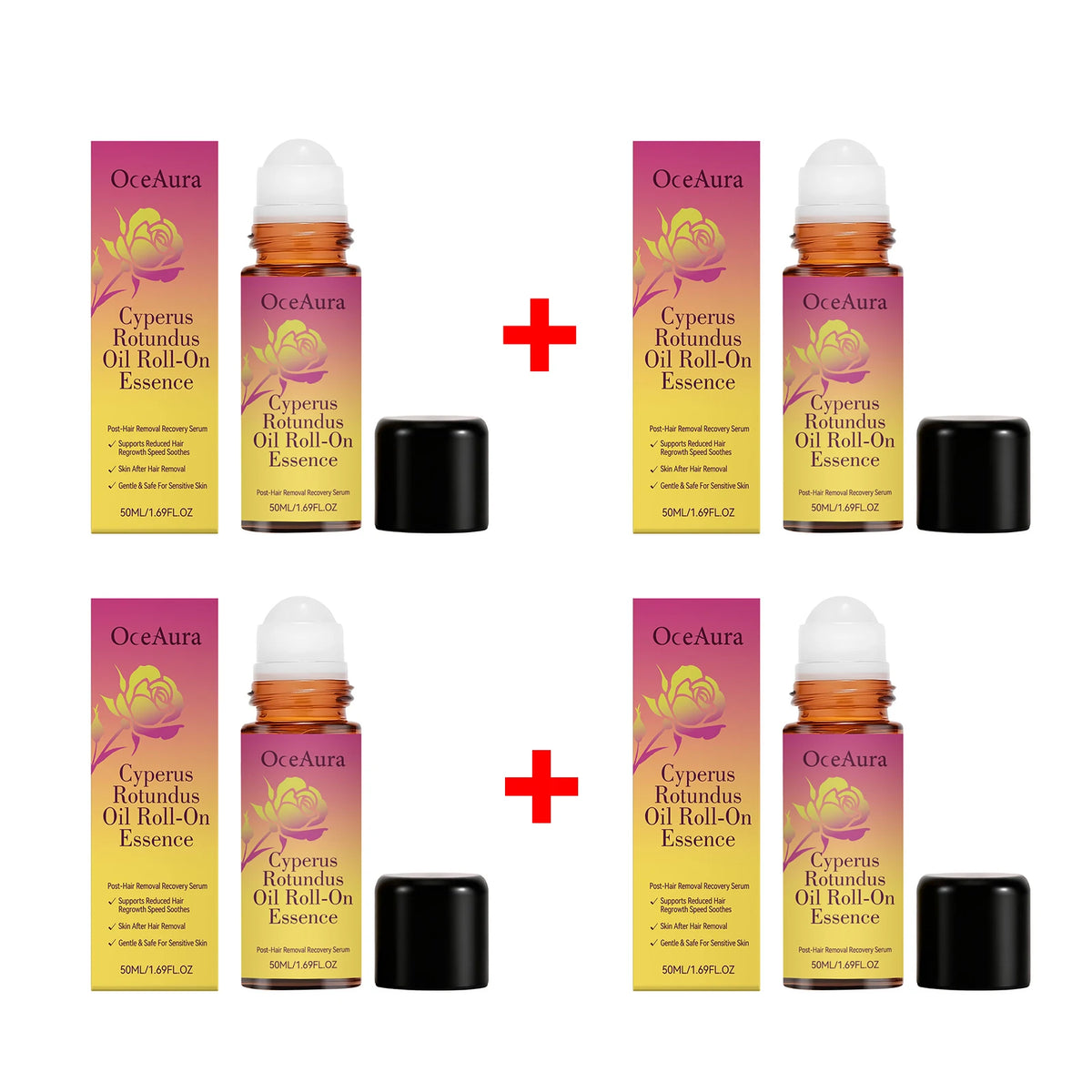 Cyperus Rotundus Roll On Oil Essence Post Hair Removal Soothing Serum