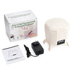 2 in 1 Nail Dryer and Electric Gel Polish Remover Manicure Bowl