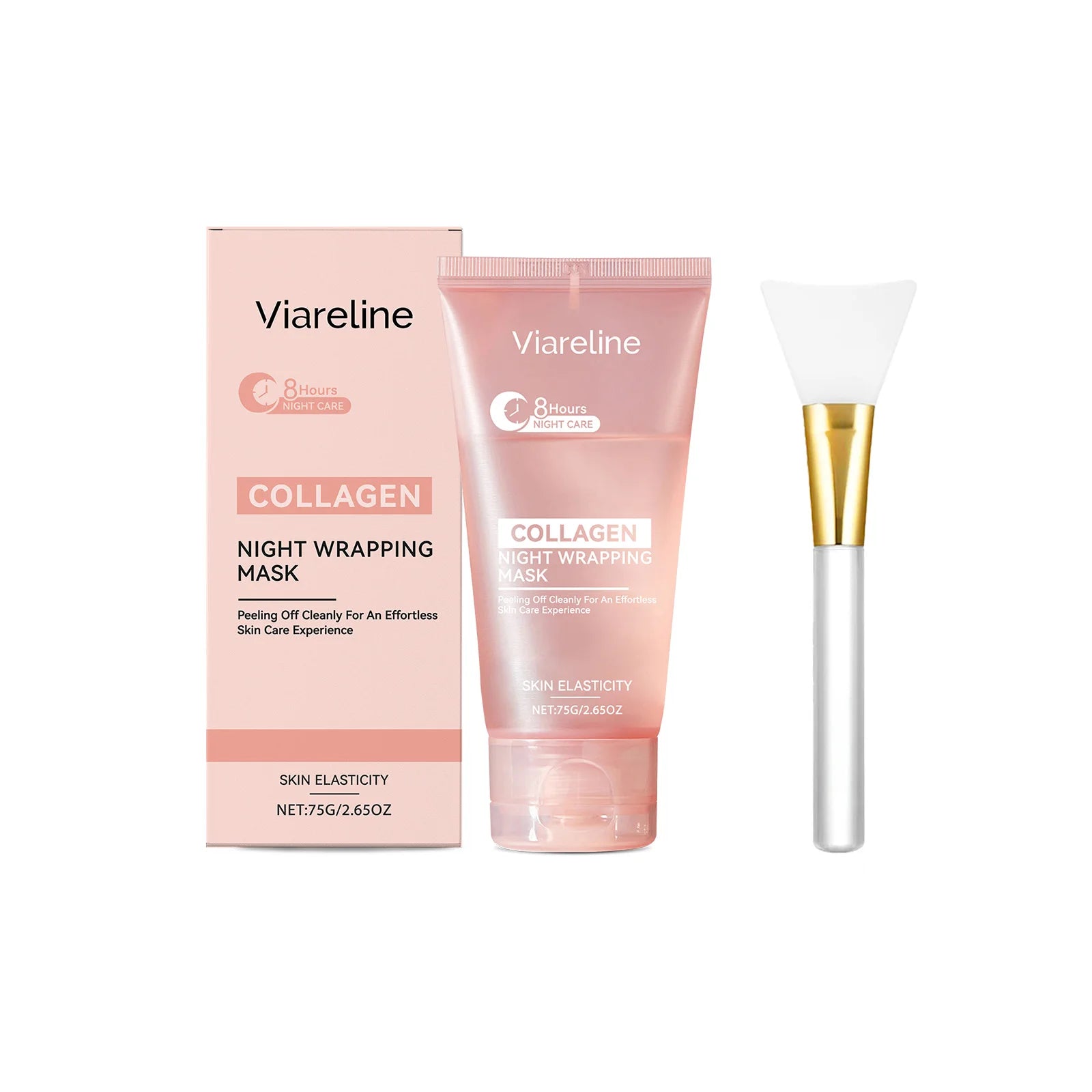 Collagen Night Wrapping Mask Peel Off Sleeping Facial Treatment - 7