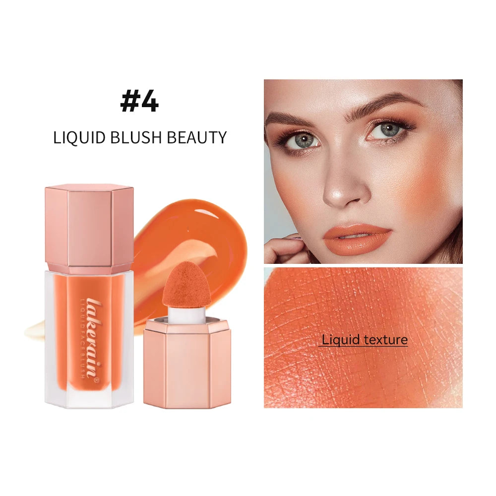Liquid Blush Face Cheek Tint Long Lasting Matte Makeup - 23