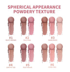 Roller Blush Spherical Powder Beads Shimmer Face Makeup Blusher