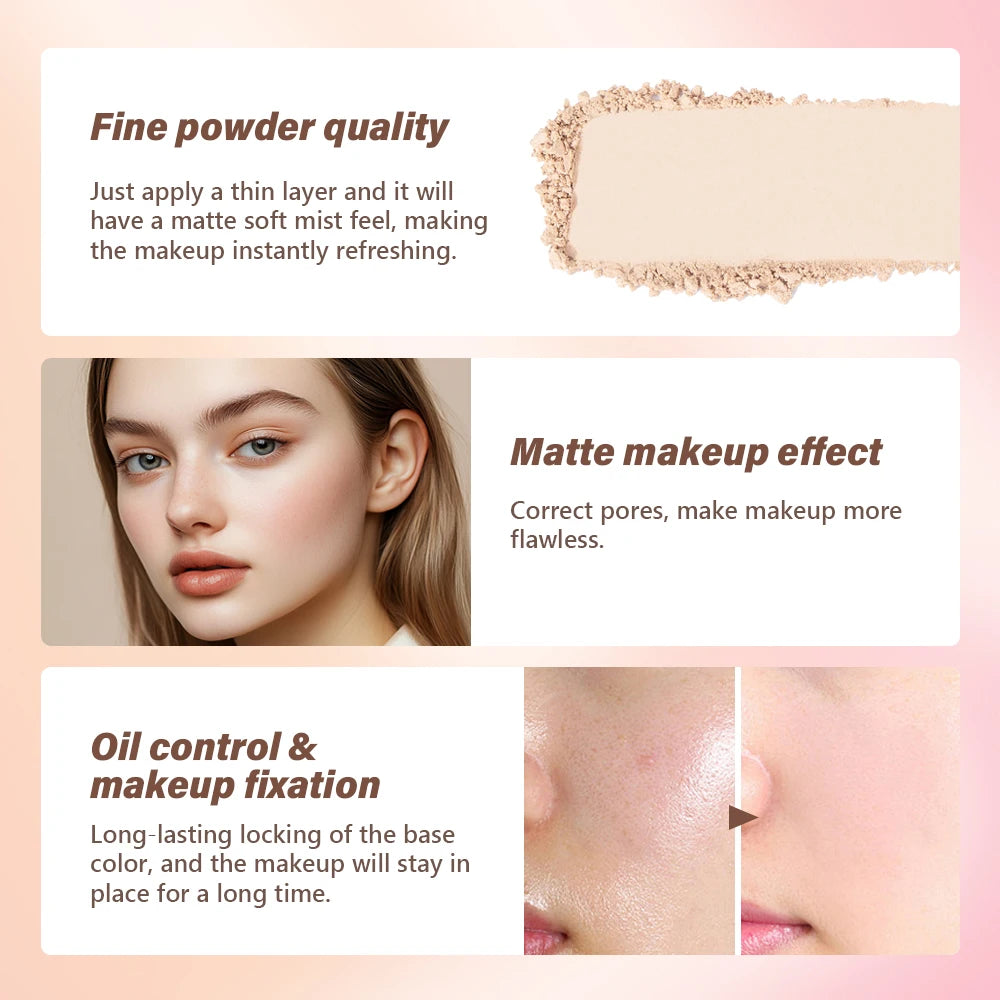 Matte Loose Setting Powder Oil Control Finishing Makeup Powder - 5