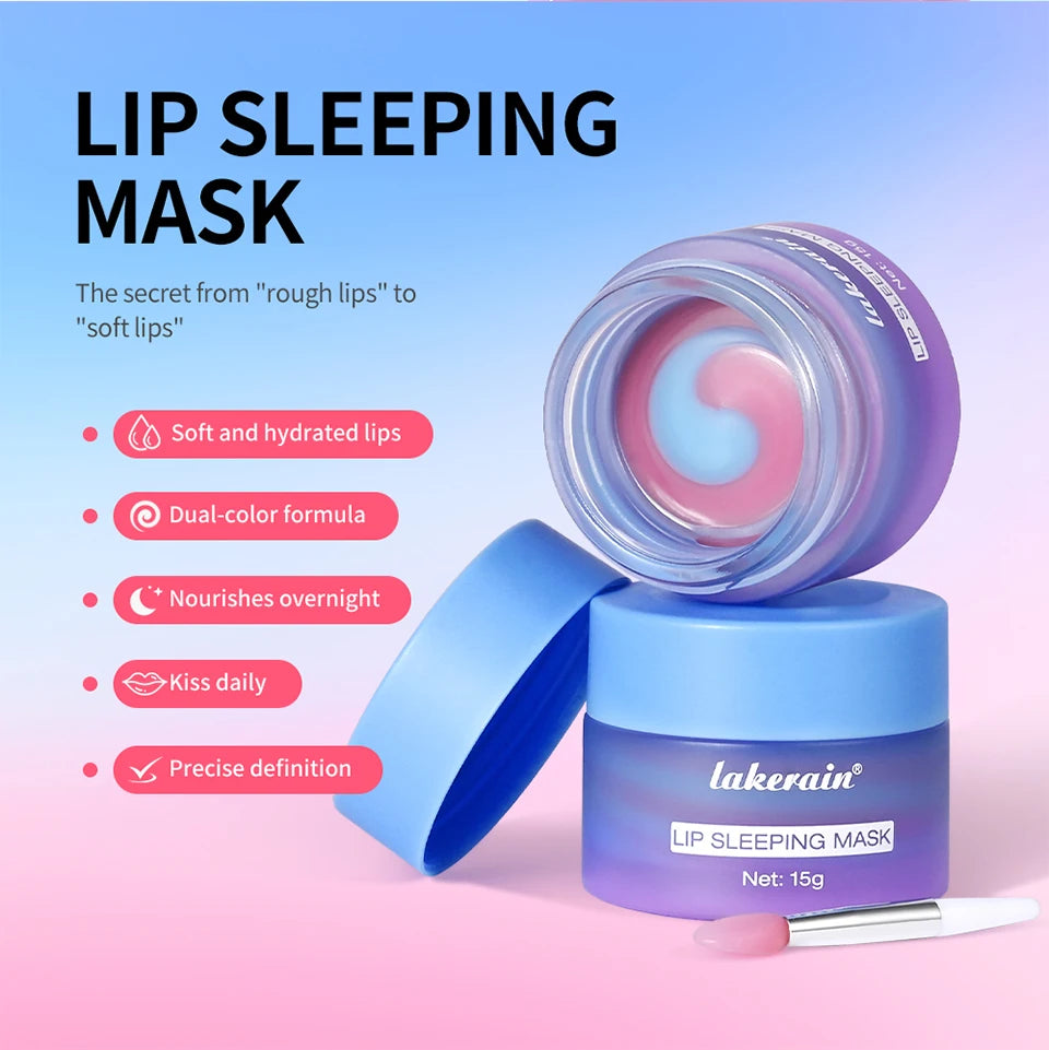 Lip Sleeping Mask Moisturizing Overnight Lip Balm Treatment - 10