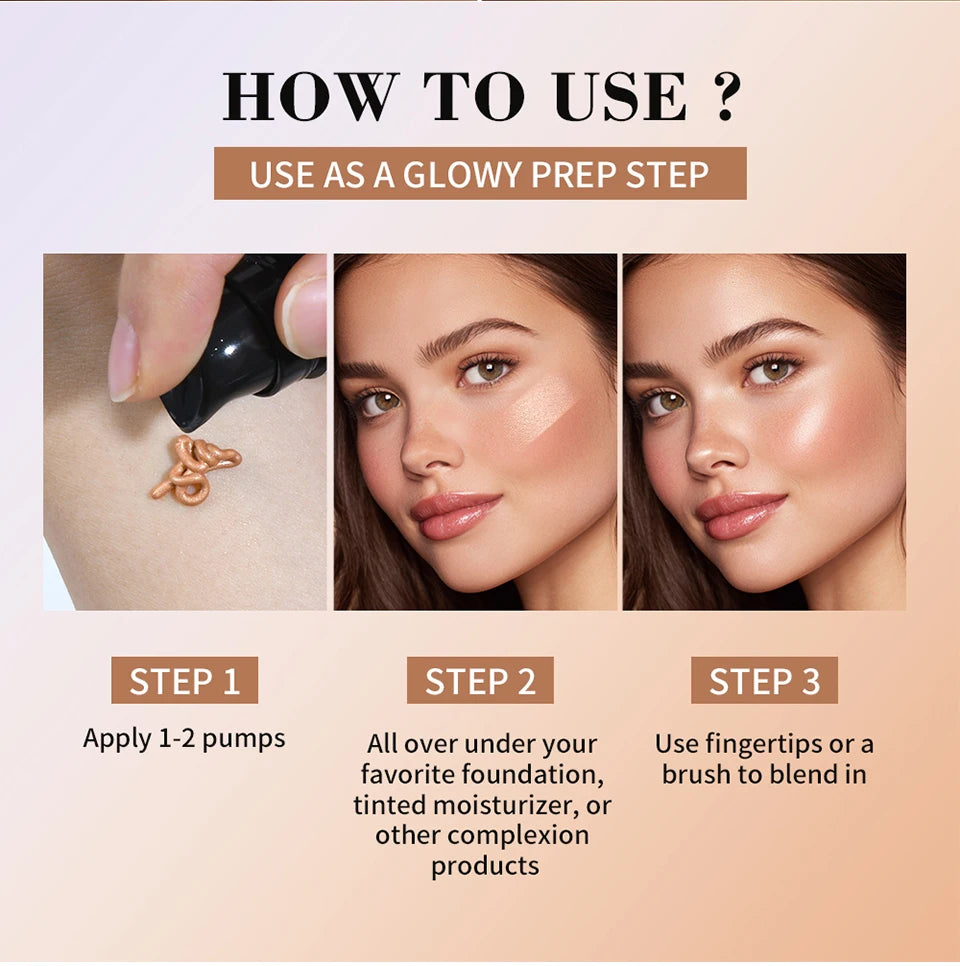Luminous Face Primer and Highlighter Dewy Skin Illuminator