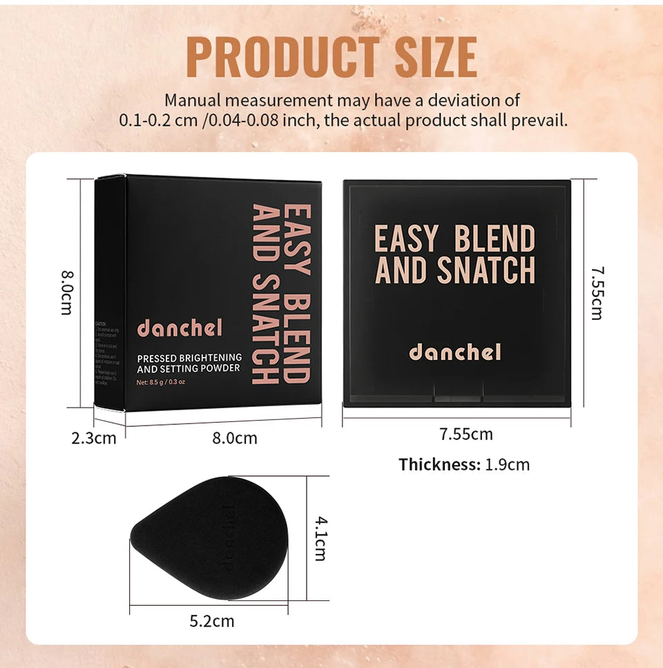 Pressed Setting Powder Matte Oil Control Face Makeup