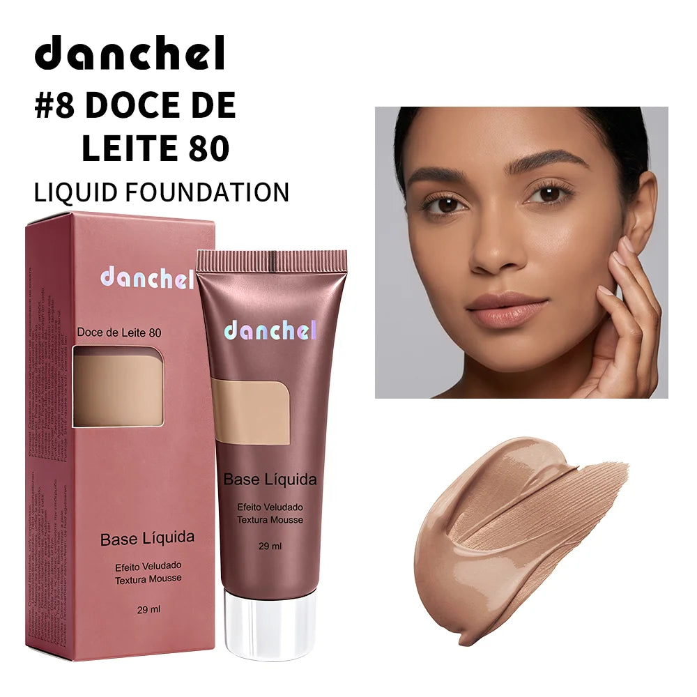 Liquid Foundation Long Lasting Face Makeup Base Matte Velvet Coverage - 22